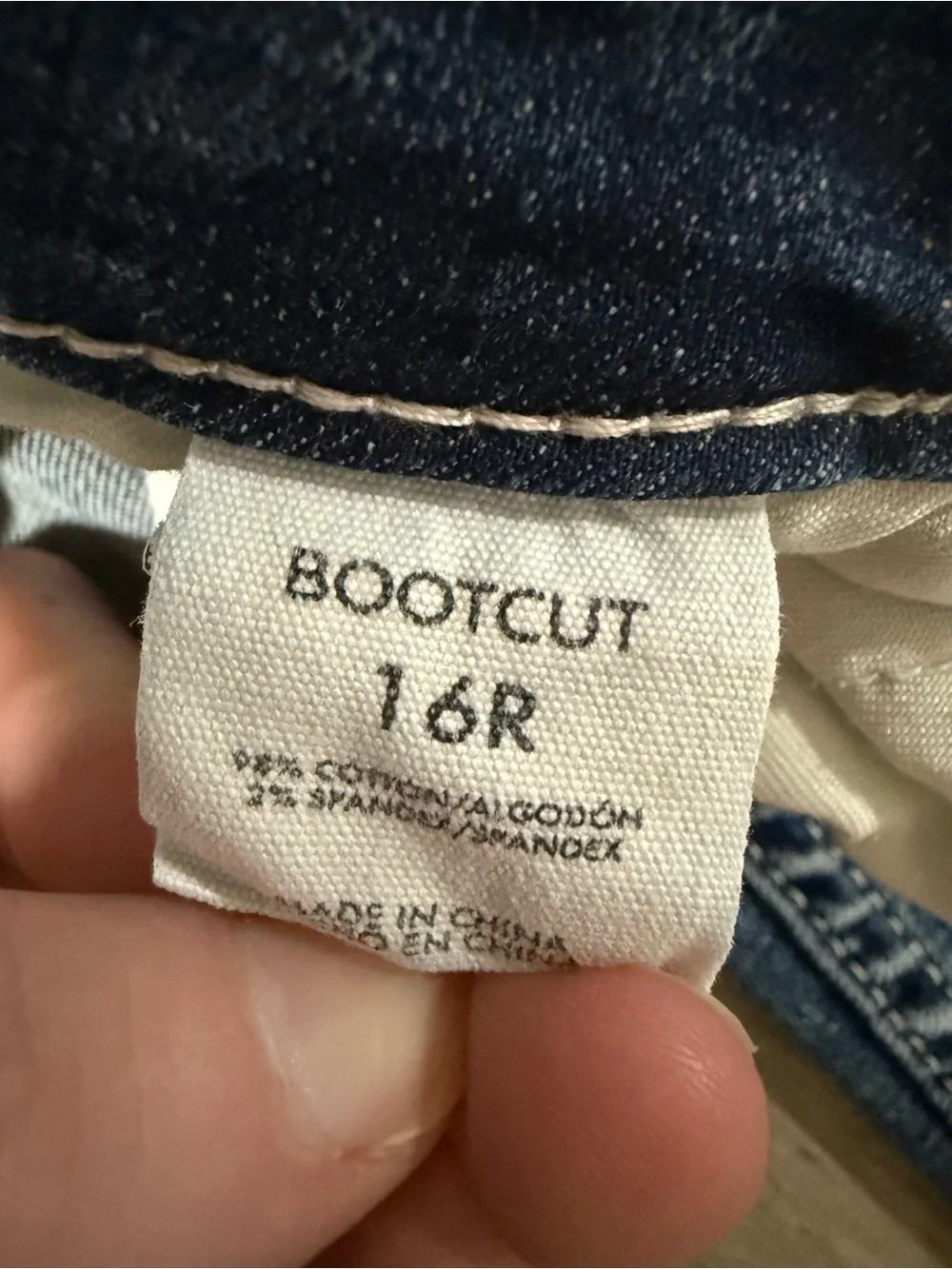 BKE Kids Blue Distressed Bootcut  Jeans